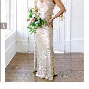 Revelry Mila Sequin Skirt